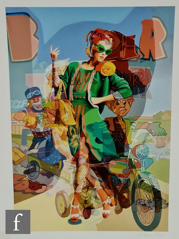 Stuart McAlpine Miller Leader of the Pack Limited Edition set of 4 Signed Prints