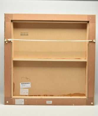 SRINJOY GANGOPADHYAY Mixed Media Painting Andy Warhol Signed