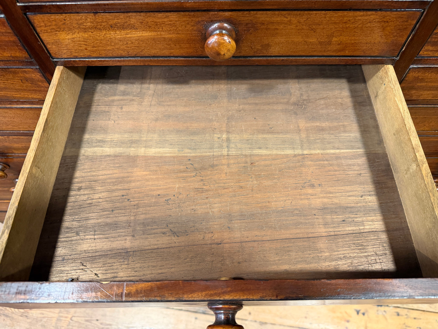 Stunning Large Antique 42 Drawer Mahogany Collectors Cabinet dates to c1835