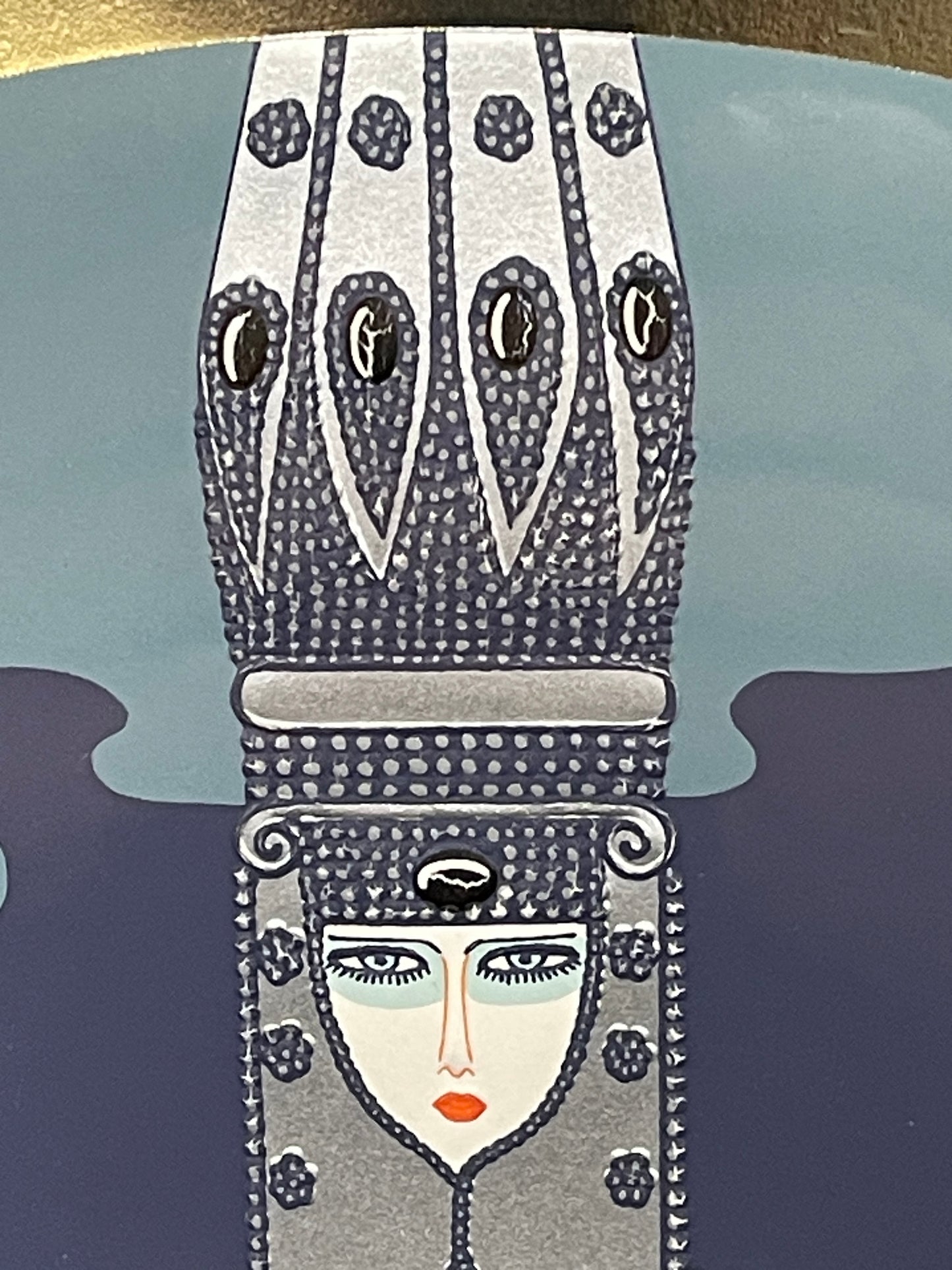 Very Rare Erté 'L' Indifference' signed and number Limited Edition Artist's Proof Painting