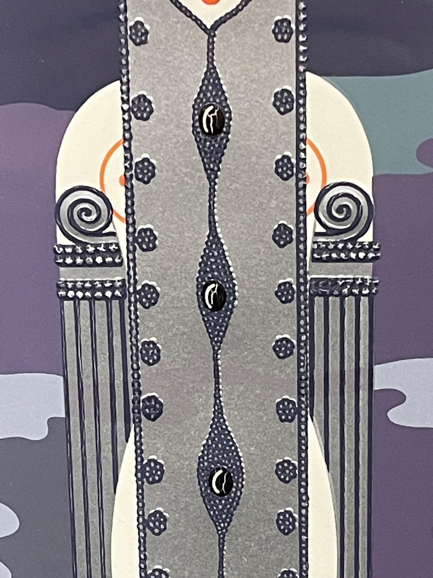 Very Rare Erté 'L' Indifference' signed and number Limited Edition Artist's Proof Painting