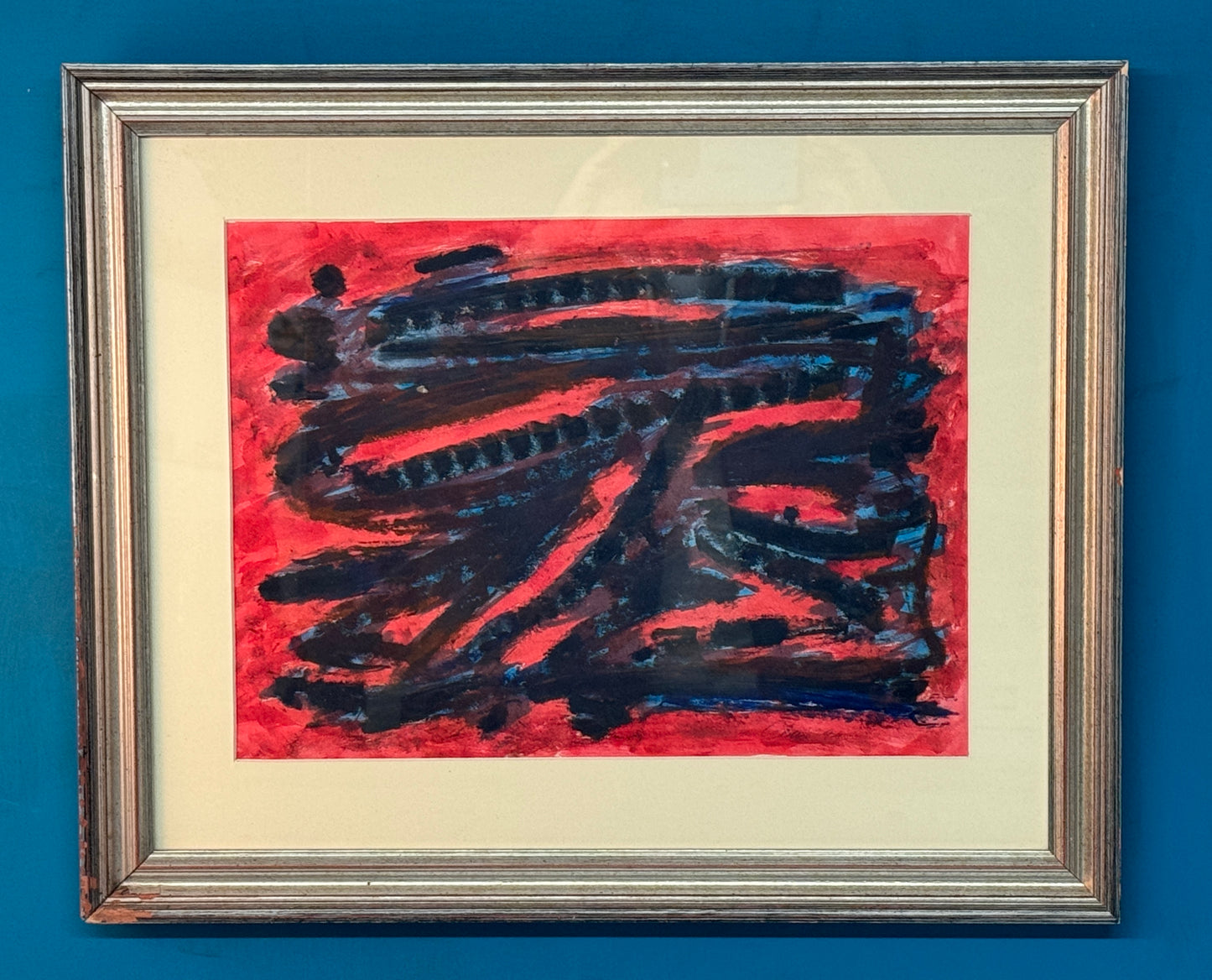 William Gear (1915-1997) 'Untitled Sep 1994' mixed media signed