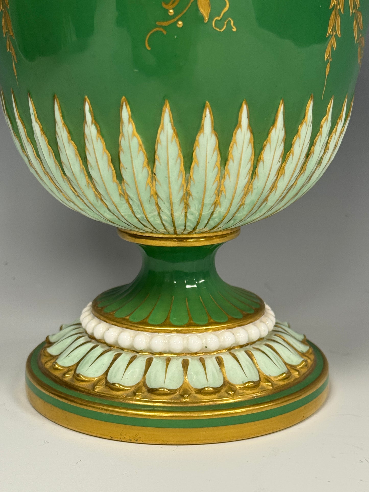 Stunning Royal Worcester Fruit Painted Twin Handled Vase Signed Sebright c1900