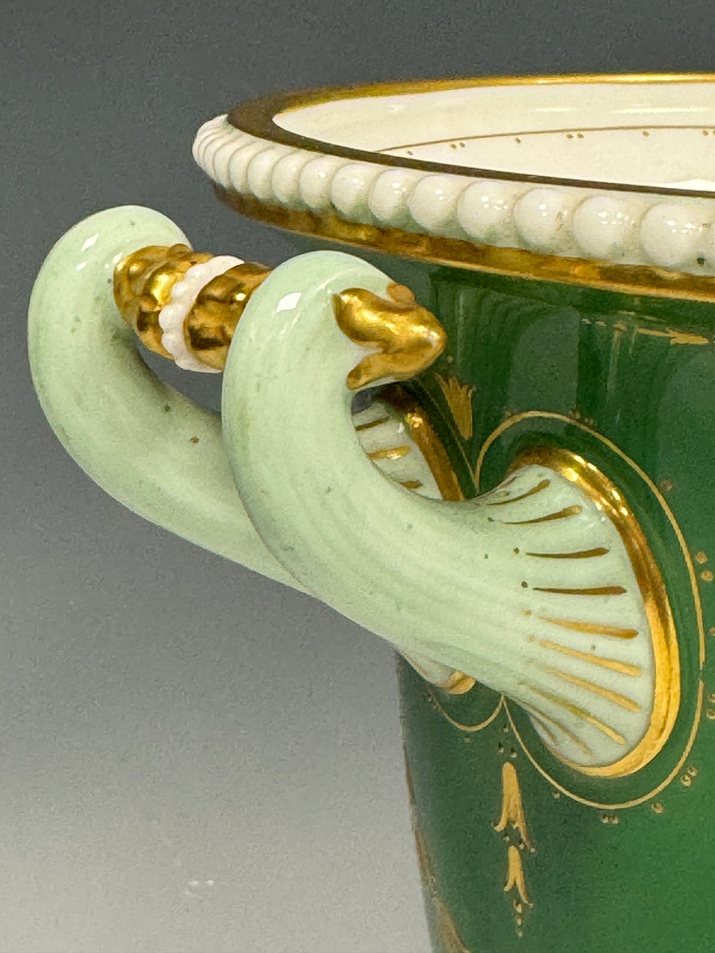 Stunning Royal Worcester Fruit Painted Twin Handled Vase Signed Sebright c1900