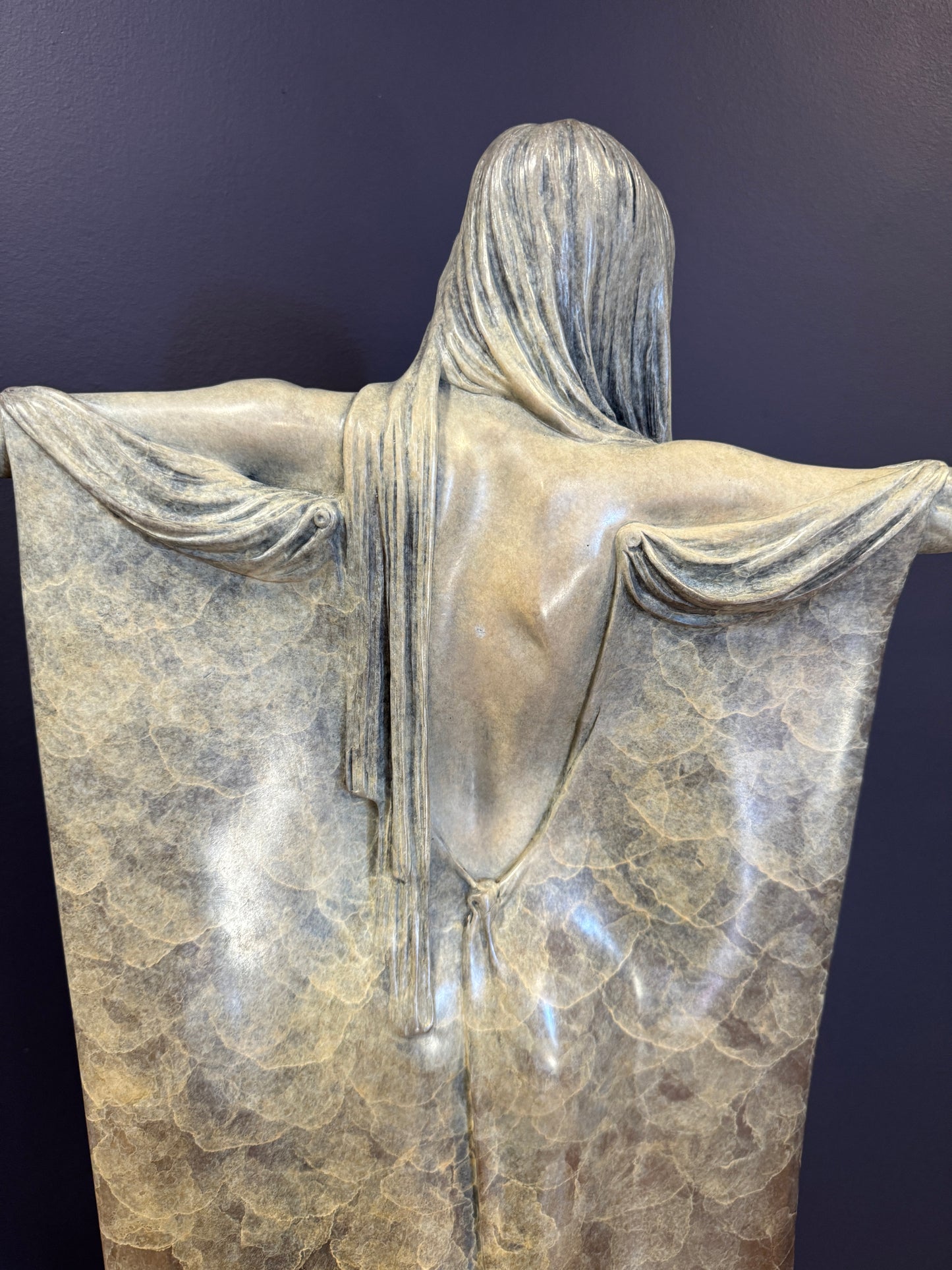 Michael James Talbot Bronze Sculpture Ophelia Signed Ltd 8/12