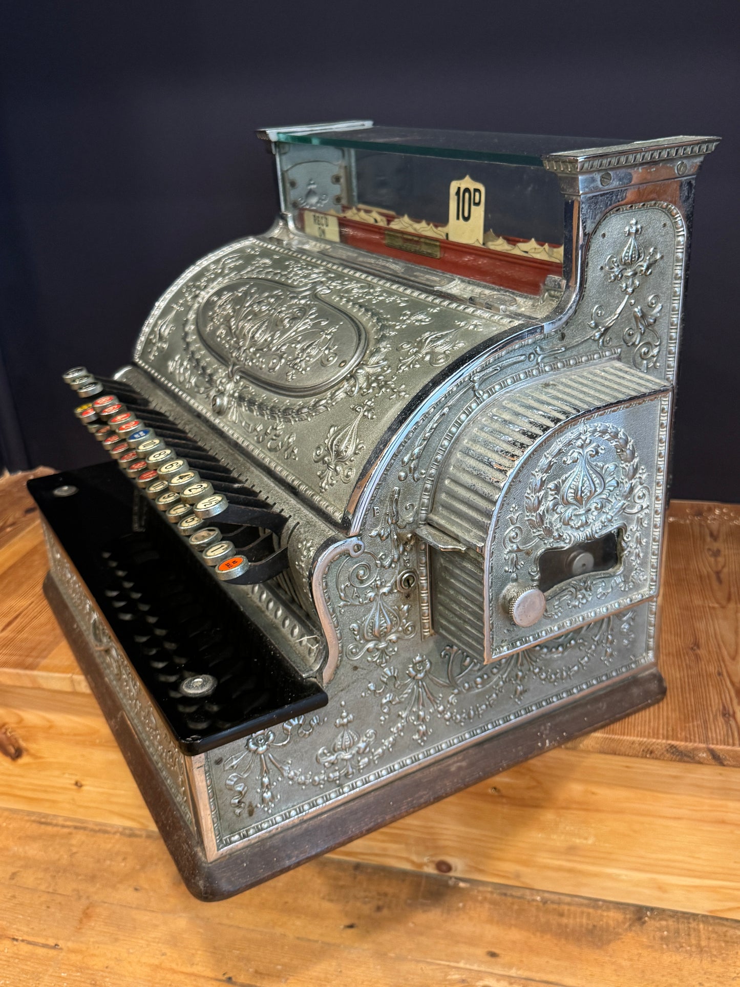 Antique National Cash Register / Shop Till