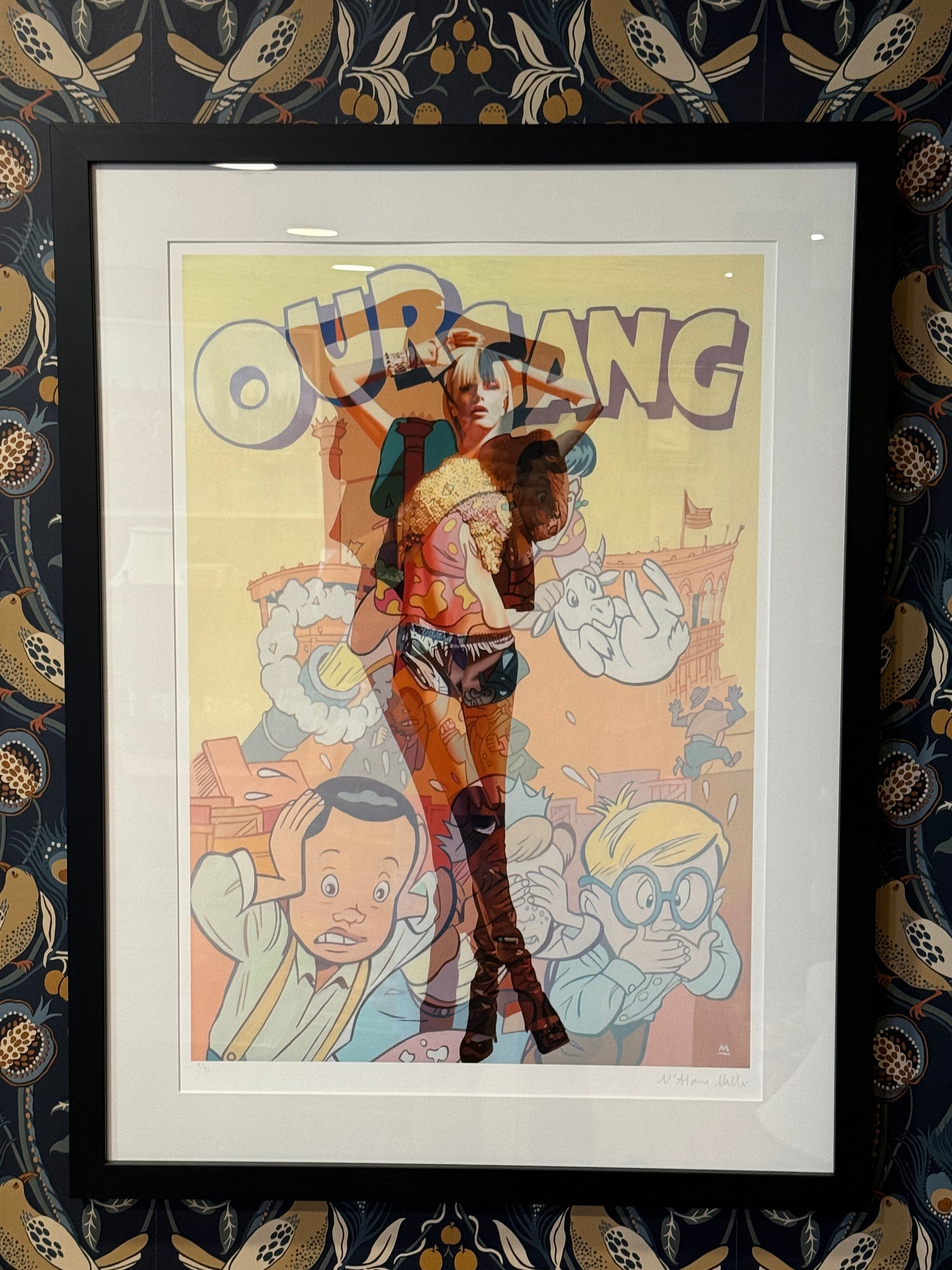 Stuart McAlpine Miller Leader of the Pack Signed Limited Ed Framed Print 9/95