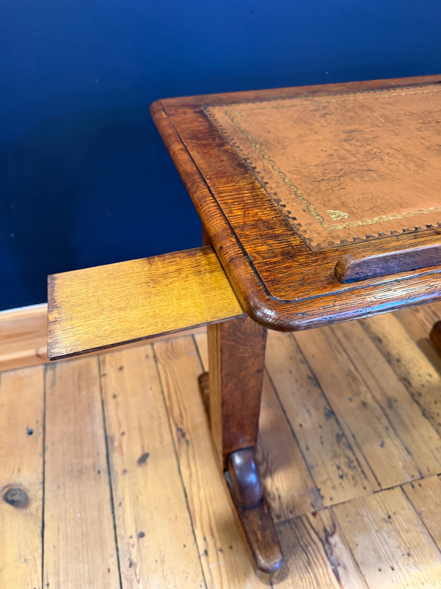 Antique 19th Century Oak Adjustable Reading Metamorphic Desk / Architects Table