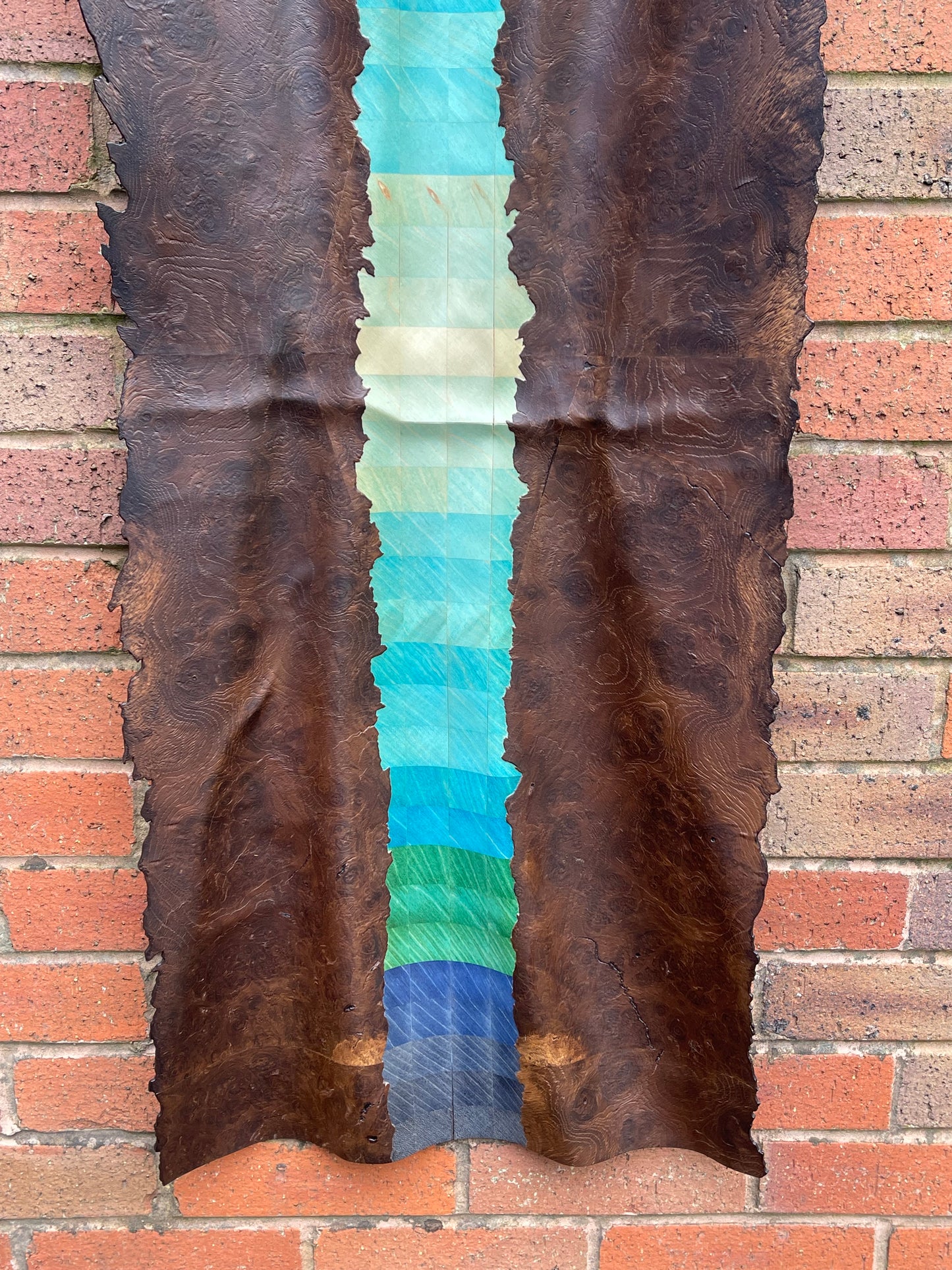 Original Kevin Stamper Sculpture / Painting on Wood Saatchi Gallery c2017