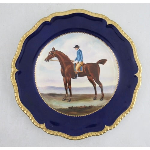 Exceptionally Rare Royal Worcester Hand Painted Cabinet Plate Signed Harry Davis