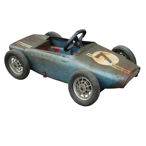 A Vintage Metal Lotus F1 Childs Pedal Car