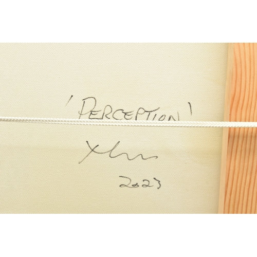 Rich Parker 'Perception' Large Original Acrylic Painting On Canvas Signed