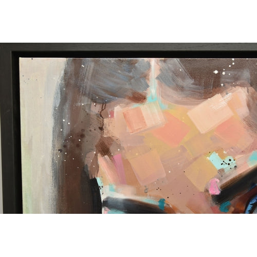 Rich Parker 'Perception' Large Original Acrylic Painting On Canvas Signed