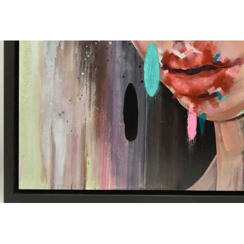 Rich Parker 'Perception' Large Original Acrylic Painting On Canvas Signed