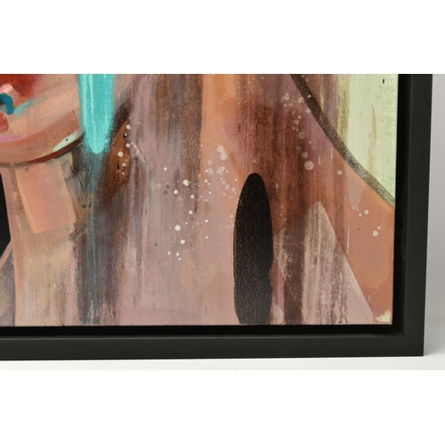 Rich Parker 'Perception' Large Original Acrylic Painting On Canvas Signed