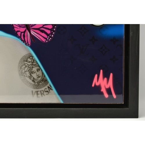 Miss Mash 'London Rebel' Mixed Media Original Signed Painting (originally £2750)