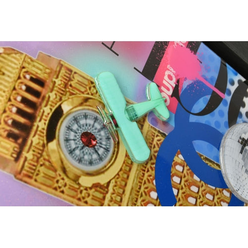 Miss Mash 'London Rebel' Mixed Media Original Signed Painting (originally £2750)