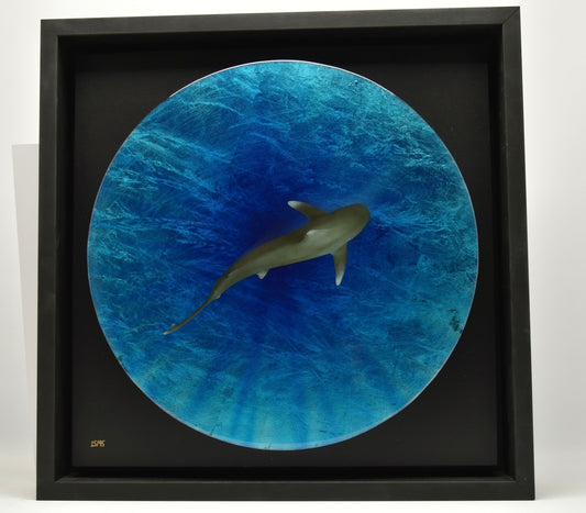 NICK O'NEILL (BRITISH CONTEMPORARY) 'THE GREAT BLUE', signed Ltd Ed Mixed Media