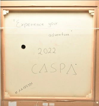 CASPA (GERMAN POP ARTIST) 'EXPERIENCE YOUR OWN ADVENTURE' Signed Original