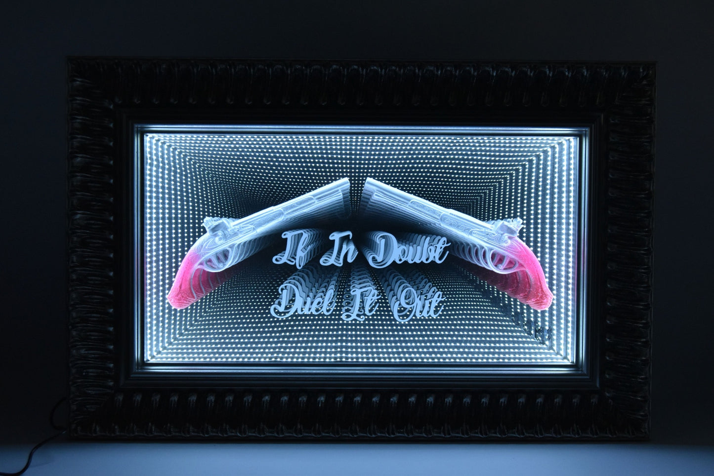 Maxim (KEITH PALMER Prodigy) If In Doubt.... Infinity Mirror Limited Ed Signed