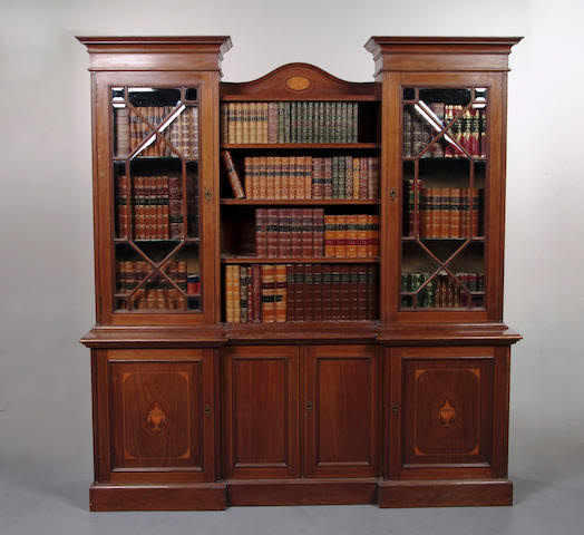 Edwardian Mahogany Bookcase