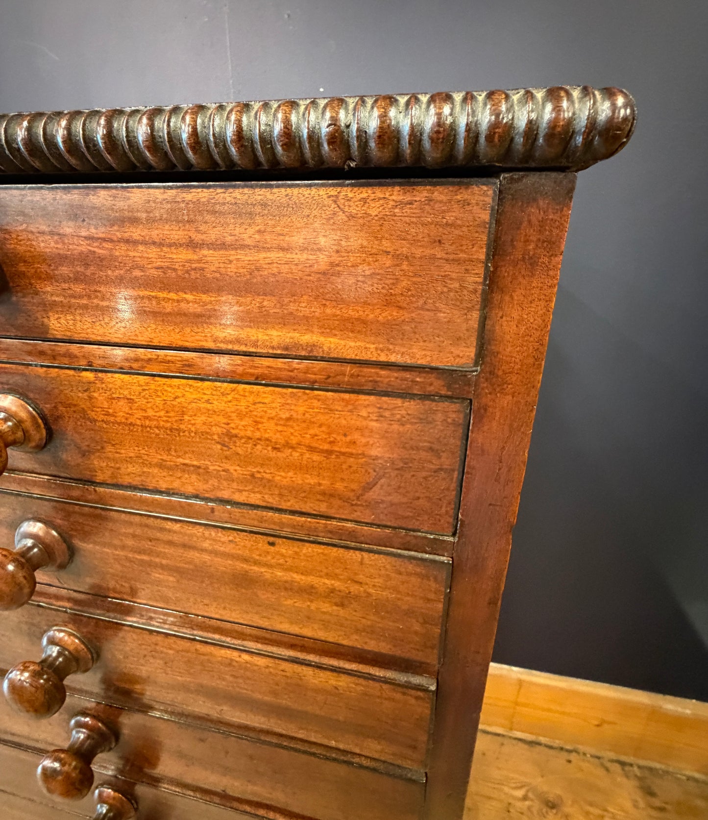 Stunning Large Antique 42 Drawer Mahogany Collectors Cabinet dates to c1835