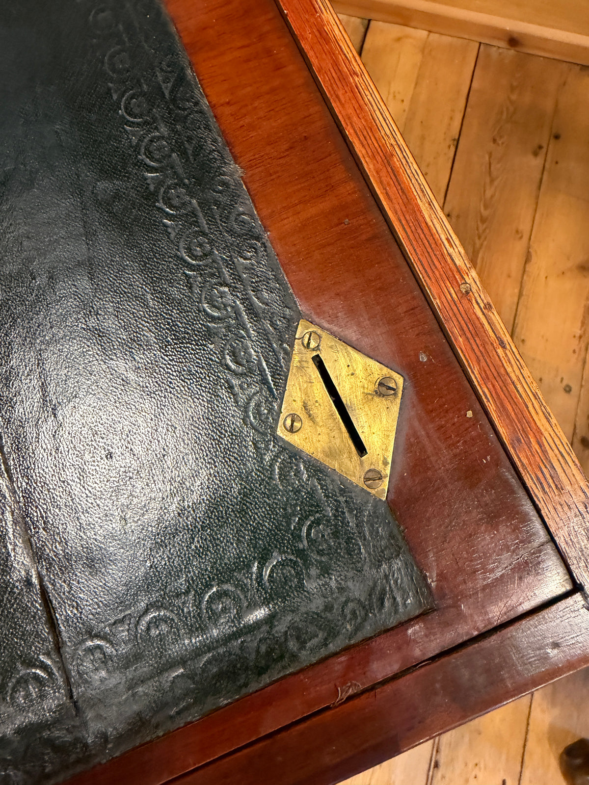 Rare Antique Georgian Mahogany Metamorphic Architects Desk / Rent Table c1830