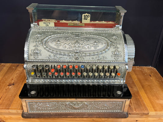 Antique National Cash Register / Shop Till