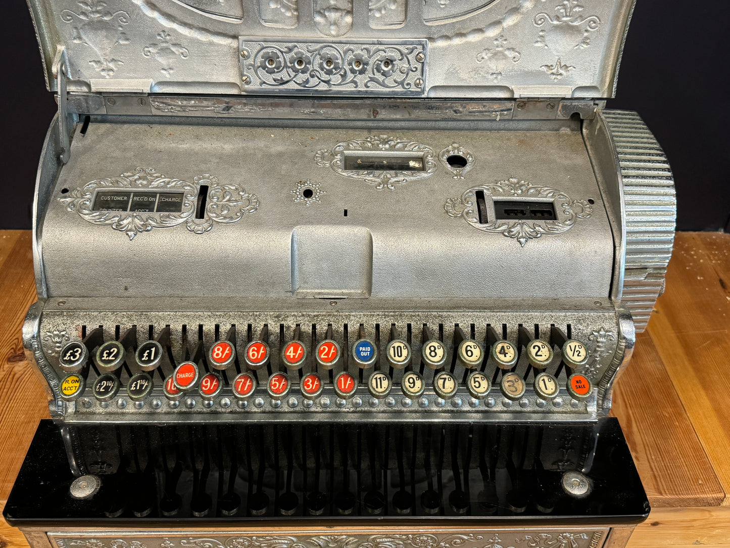 Antique National Cash Register / Shop Till