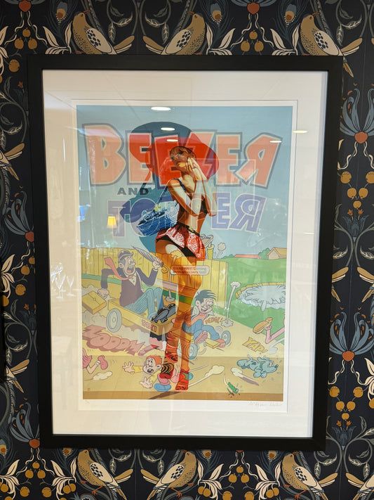 Stuart McAlpine Miller Leader of the Pack Signed Limited Ed Framed Print 9/95