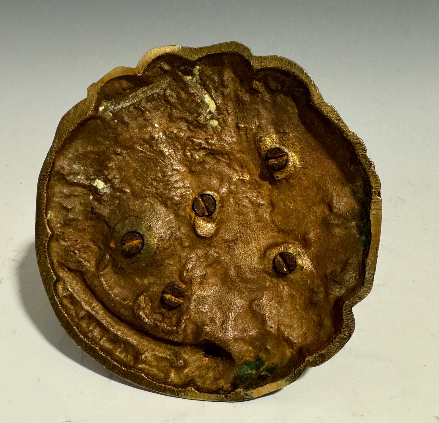 A Fabulous Rare Victorian Bronze Match Striker Cavalier with Canon c1860