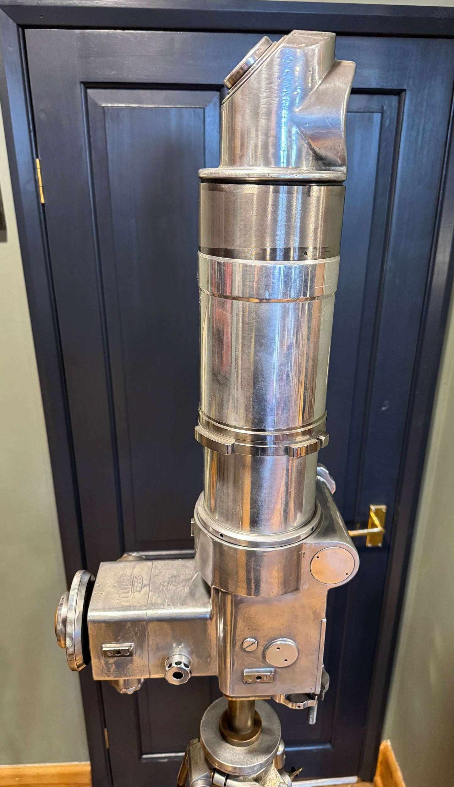 Rare German Military Cold War Steinheil Periscope / Binocular on Tripod & Box