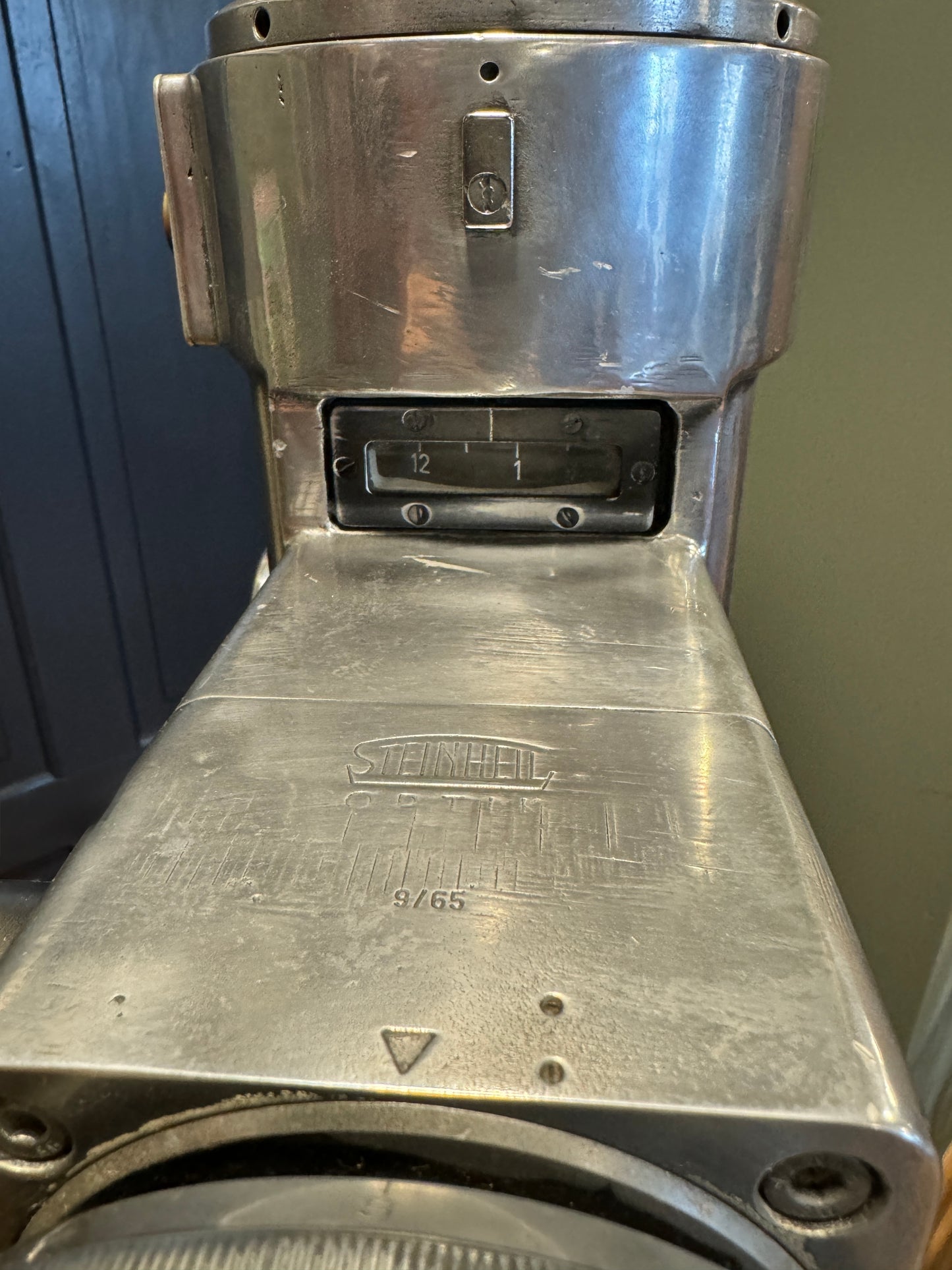 Rare German Military Cold War Steinheil Periscope / Binocular on Tripod & Box