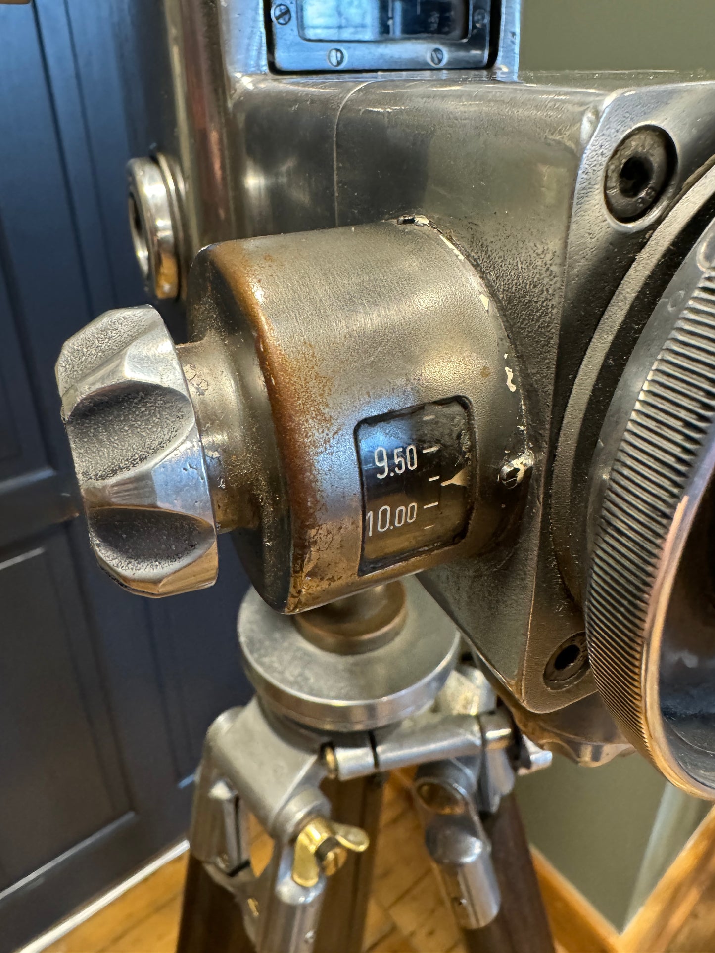 Rare German Military Cold War Steinheil Periscope / Binocular on Tripod & Box