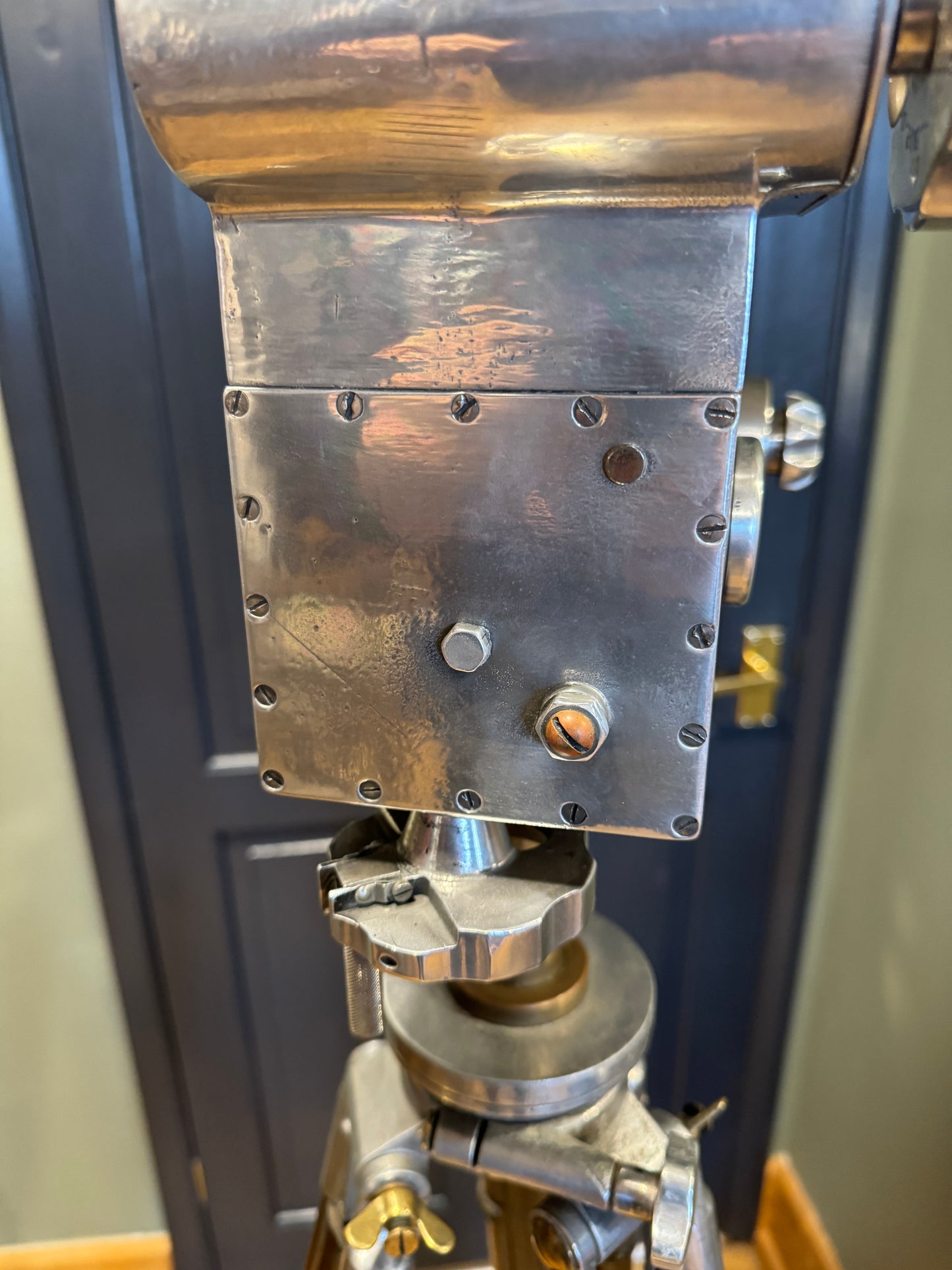 Rare German Military Cold War Steinheil Periscope / Binocular on Tripod & Box