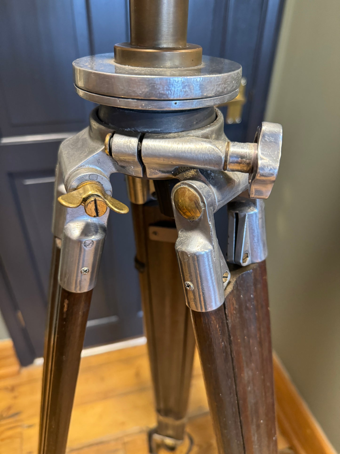 Rare German Military Cold War Steinheil Periscope / Binocular on Tripod & Box