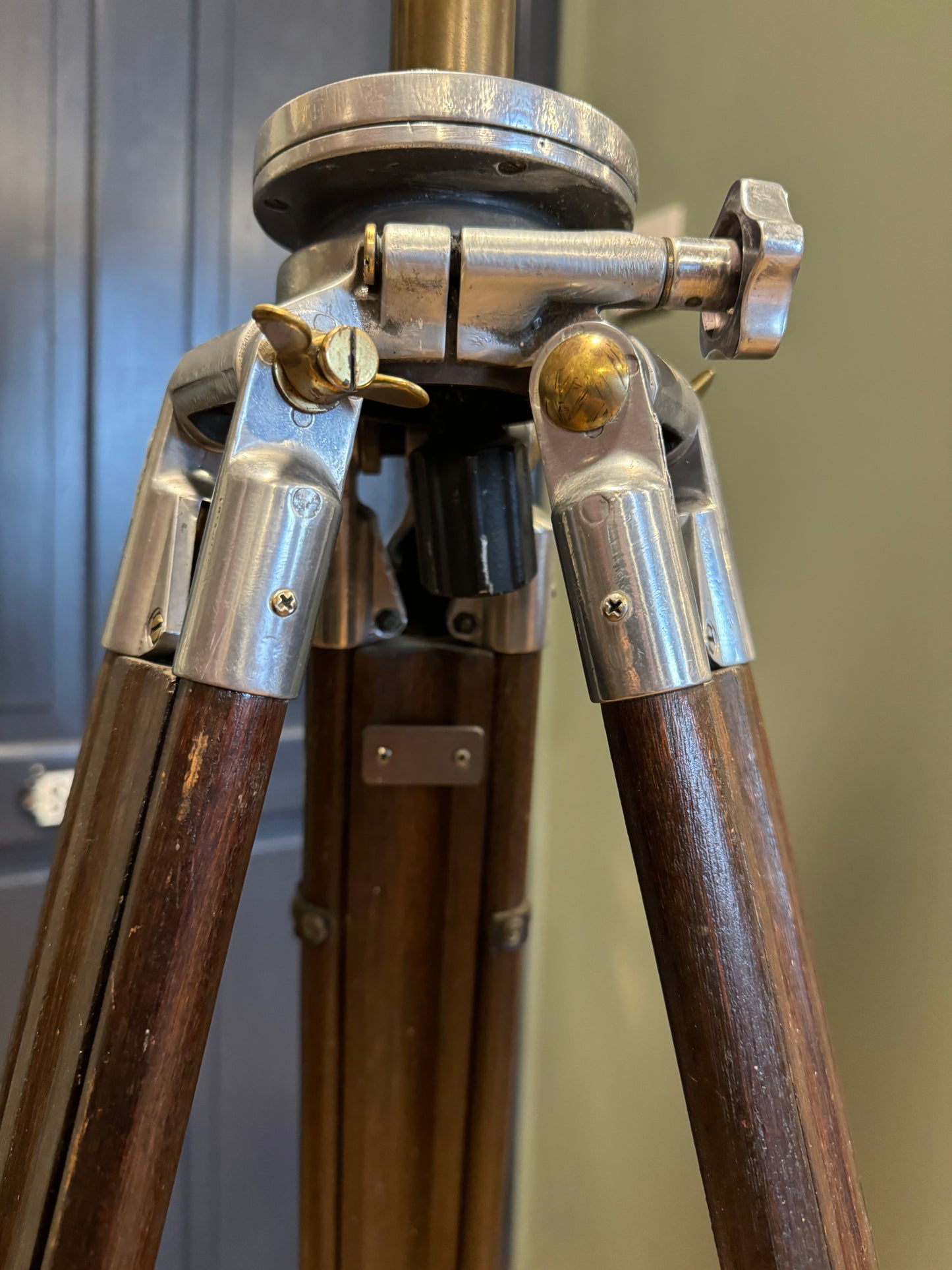 Rare German Military Cold War Steinheil Periscope / Binocular on Tripod & Box