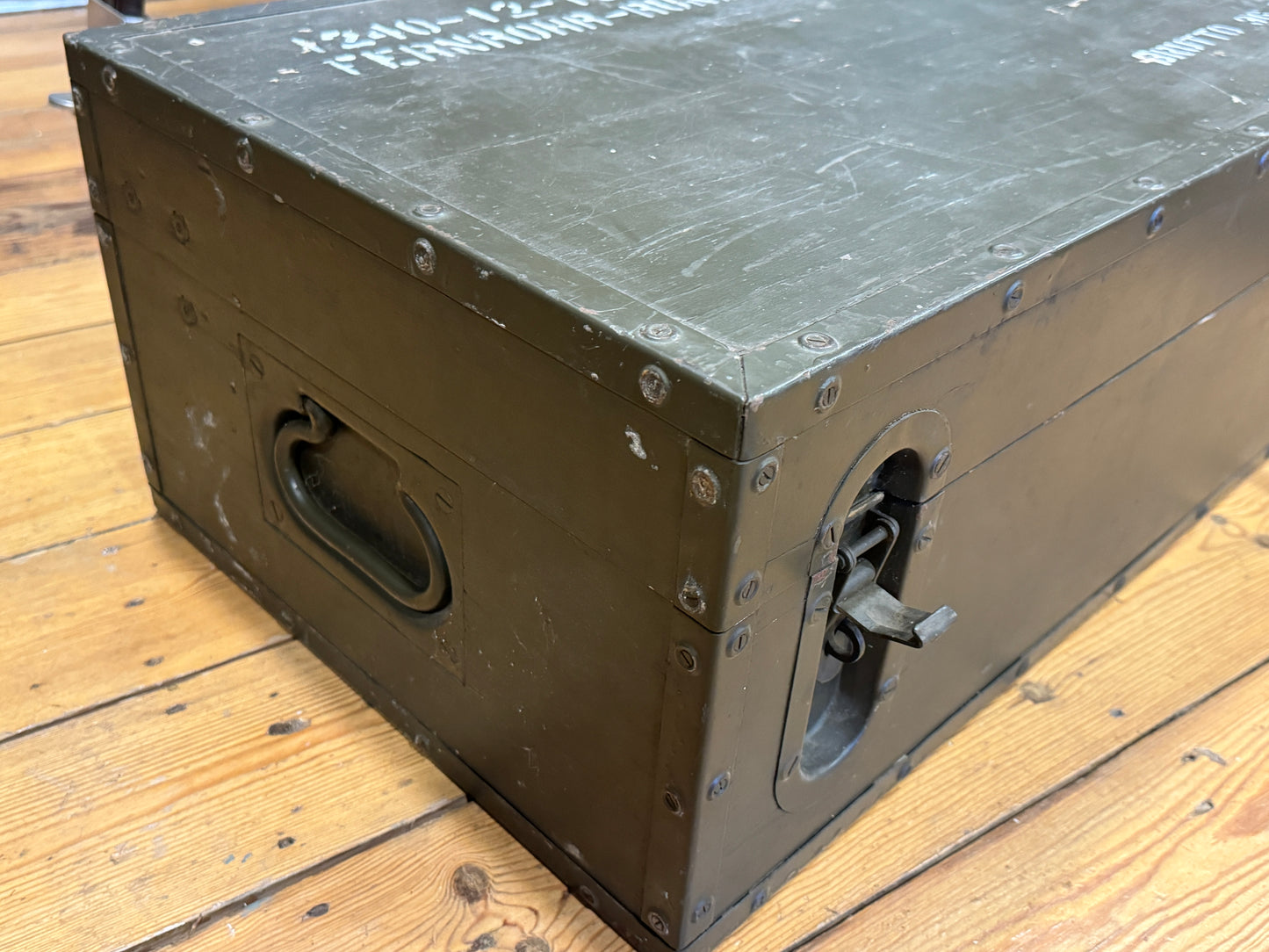 Rare German Military Cold War Steinheil Periscope / Binocular on Tripod & Box