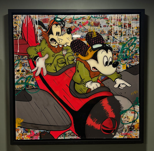 CASPA (GERMAN POP ARTIST) 'EXPERIENCE YOUR OWN ADVENTURE' Signed Original