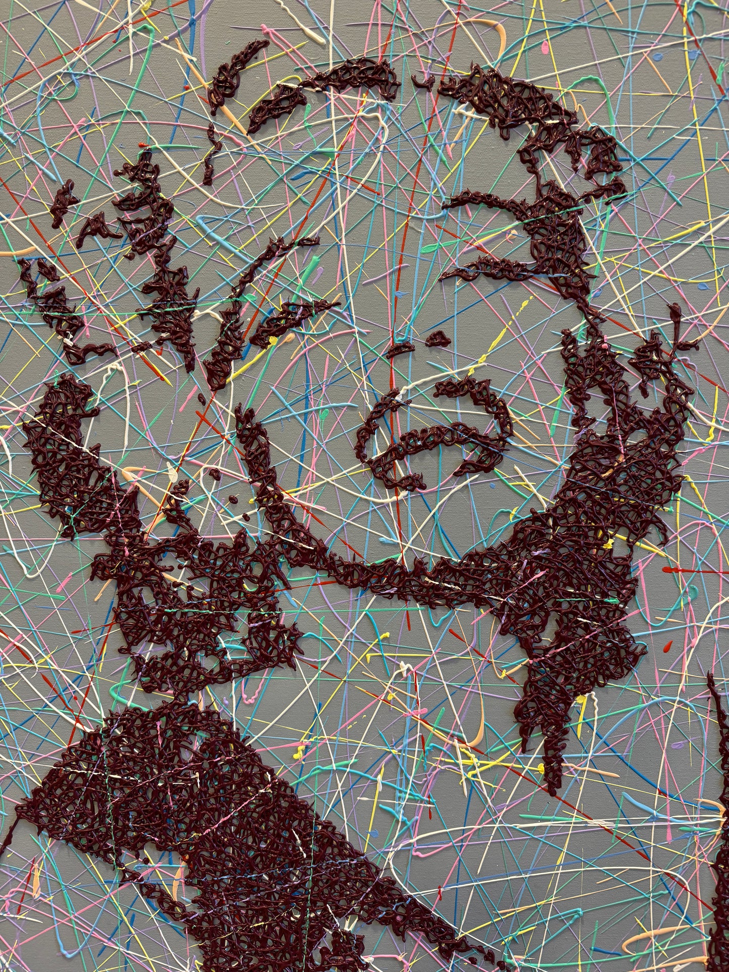 JIM DOWIE (BRITISH CONTEMPORARY) 'MARILYN' Signed Original Portrait