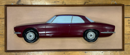 Superb Rare Vintage Jaguar 1970's XJC Advertising Dealership Sign