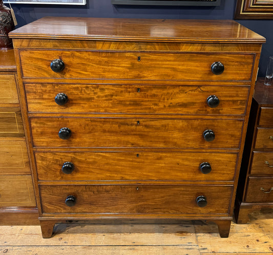 Superb Large Handsome Antique Victorian Mahogany Chest of Drawers