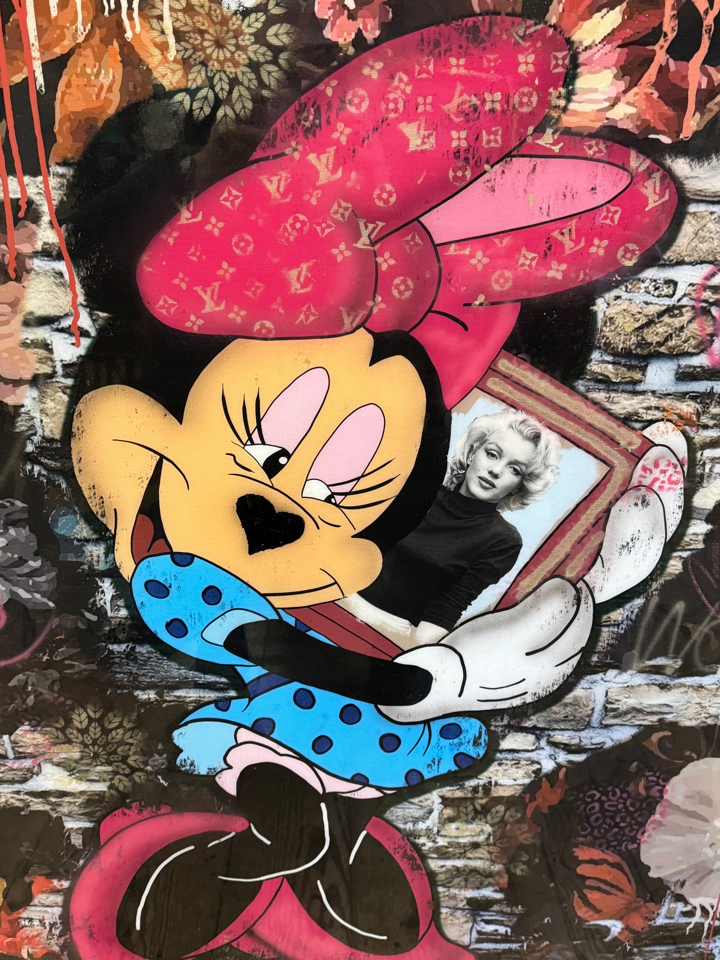 CASPA (GERMAN POP ARTIST) 'Role Models' Minnie Mouse & Marilyn Monroe Original