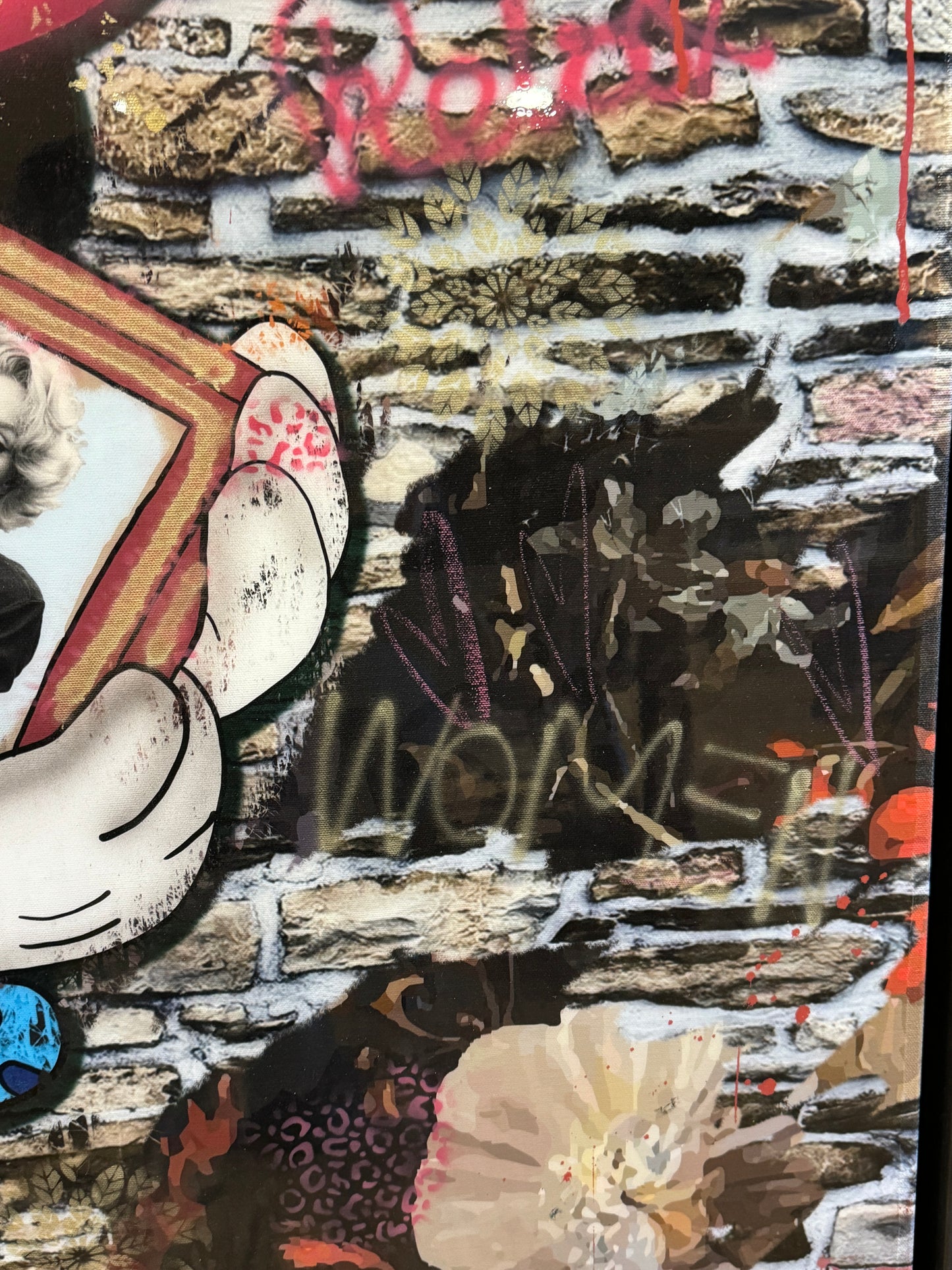 CASPA (GERMAN POP ARTIST) 'Role Models' Minnie Mouse & Marilyn Monroe Original