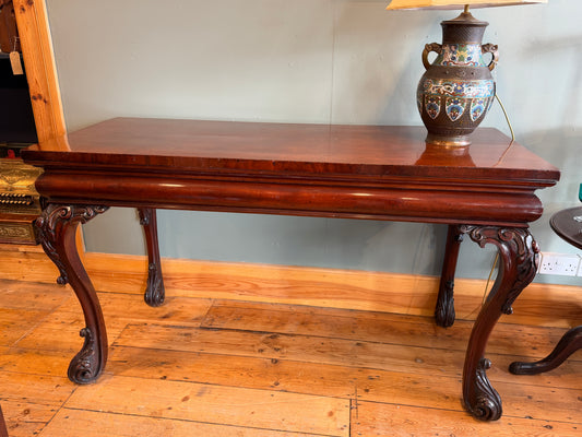Stunning Antique 19th Century Mahogany Serving / Side / Console Table