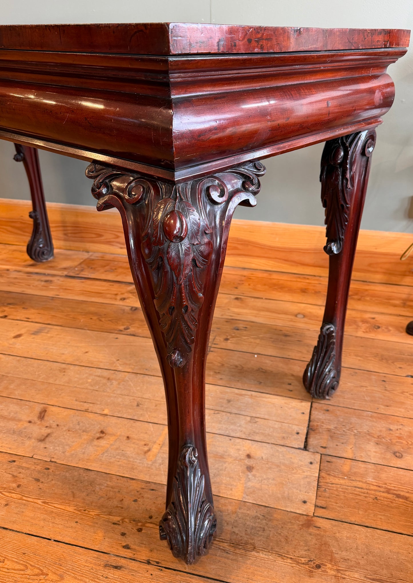Stunning Antique 19th Century Mahogany Serving / Side / Console Table