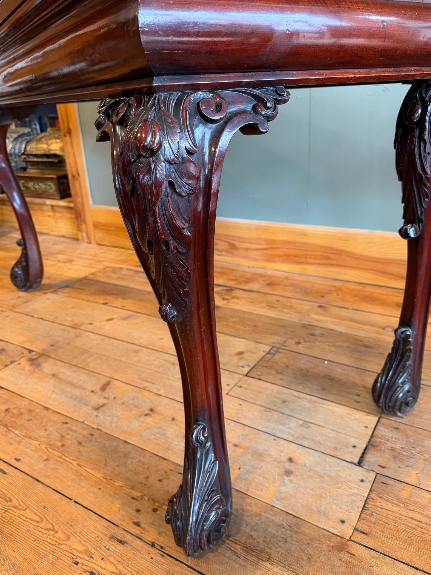 Stunning Antique 19th Century Mahogany Serving / Side / Console Table
