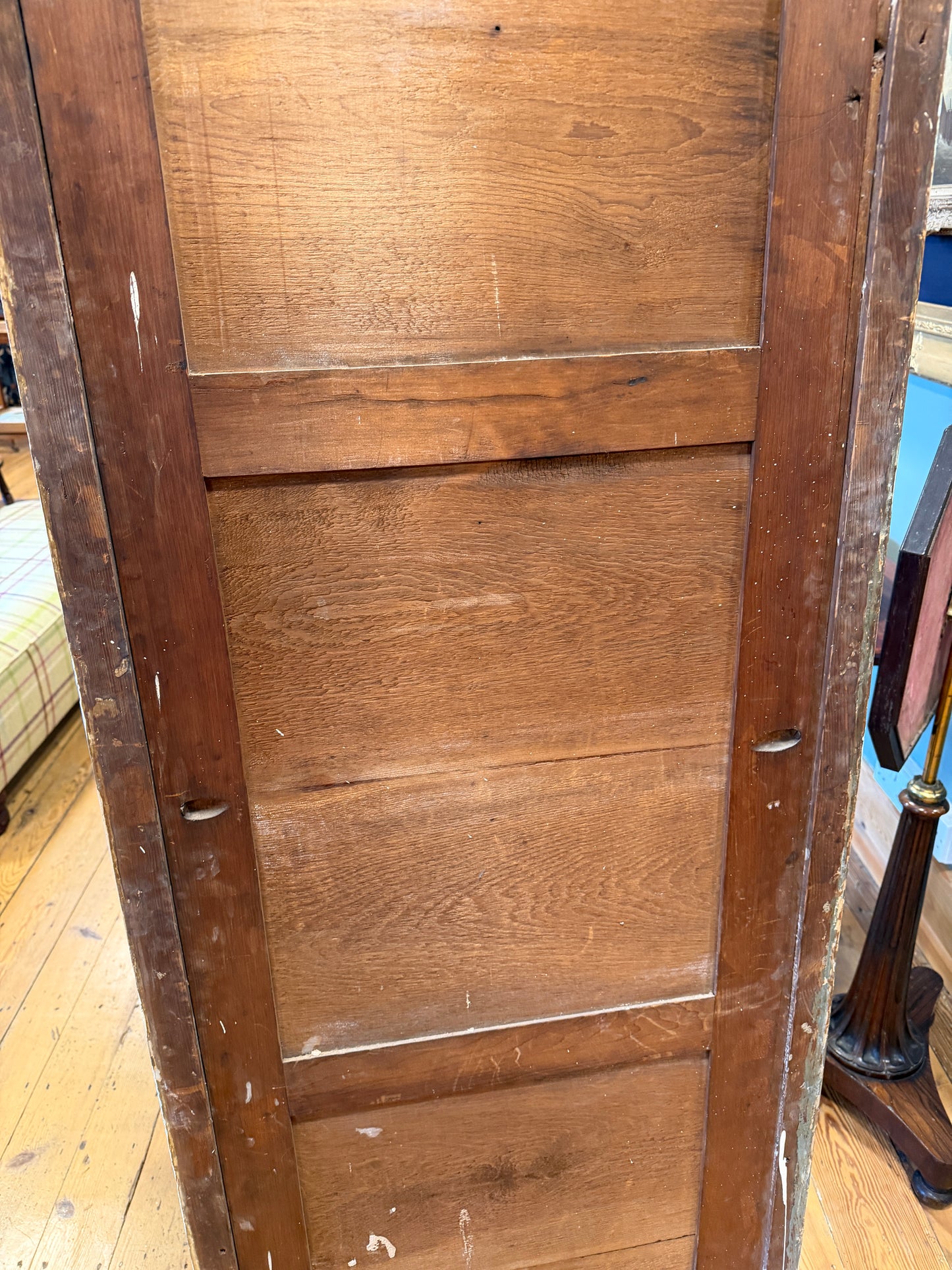 Stunning Large Antique Victorian Gilt Framed Dressing Mirror 2 Metres Tall