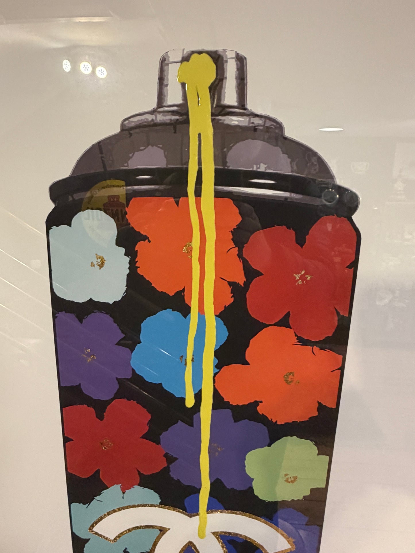 CAMPBELL LA PUN (NEW ZEALAND) 'BOTTLED CHIC' Chanel Ltd Edition 57/150 Art Print