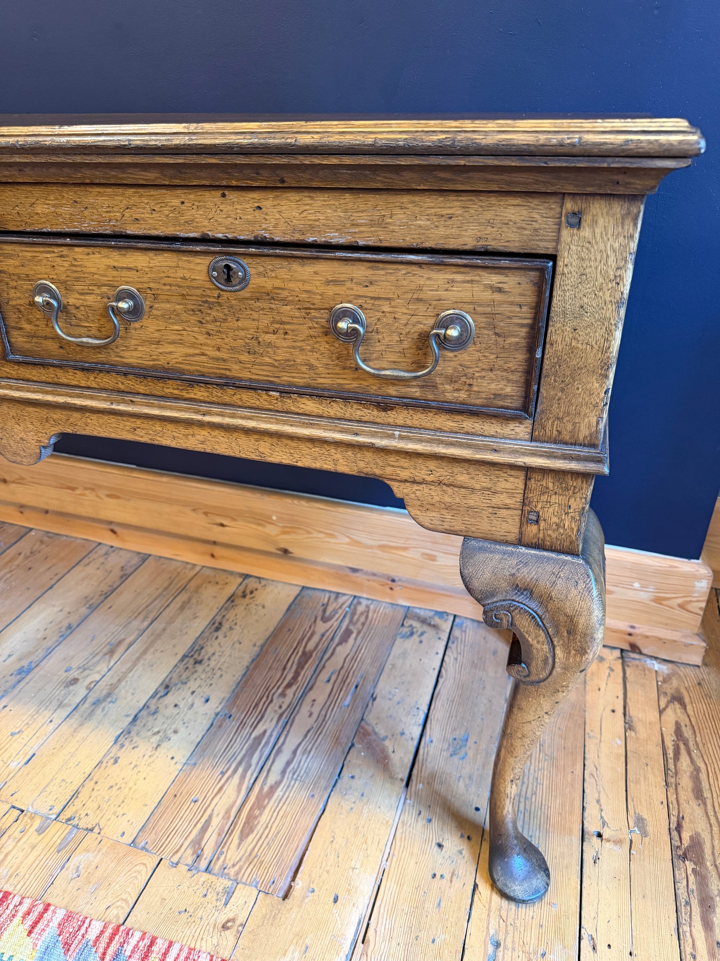 Superb Large Antique Georgian Design Oak Dresser Base Titchmarsh & Goodwin?